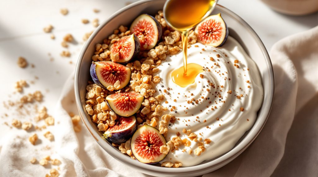 Yoghurt bowl med figner