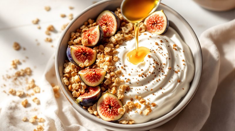 Yoghurt bowl med figner