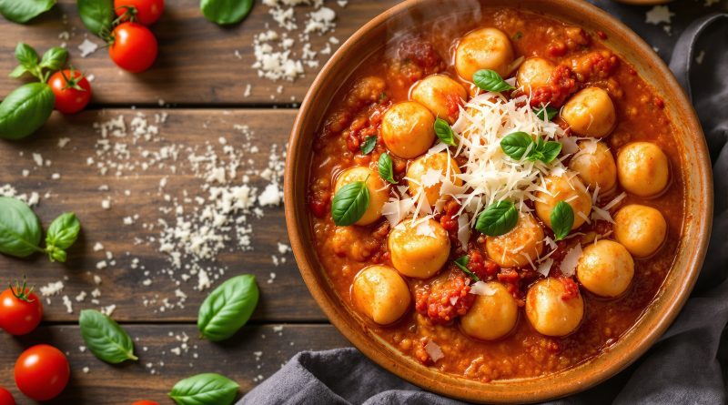 Gnocchi med tomatsauce