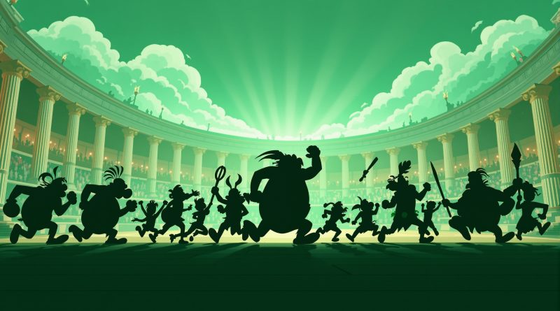 Medvirkende i Asterix og De Olympiske Lege