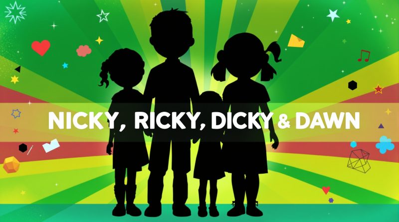 Medvirkende i Nicky, Ricky, Dicky og Dawn