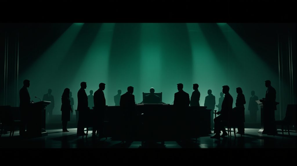 Medvirkende i Showtrial