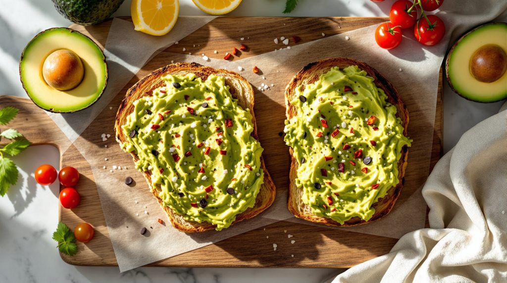 Toast med avocado