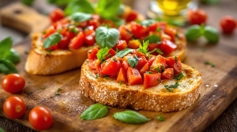 Toast med tomat