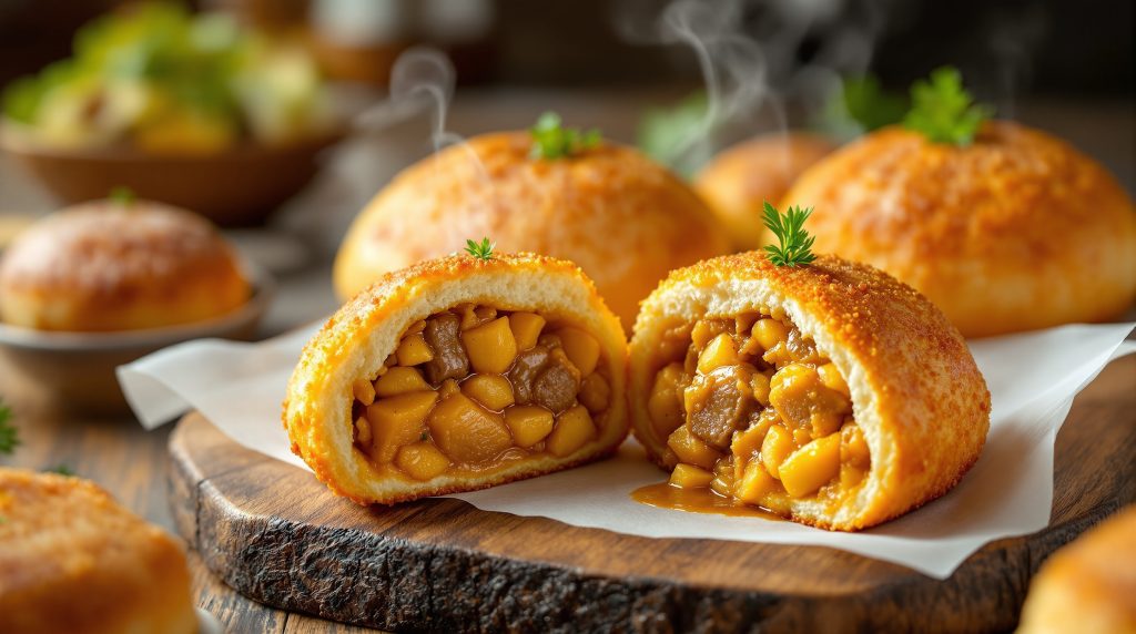 Curry bread