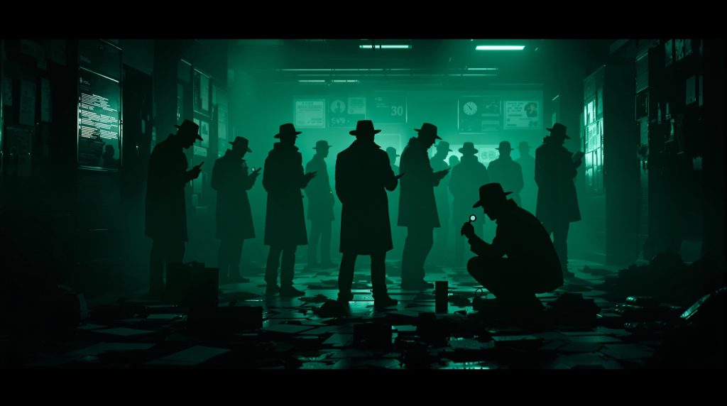 Medvirkende i Efterforskningen