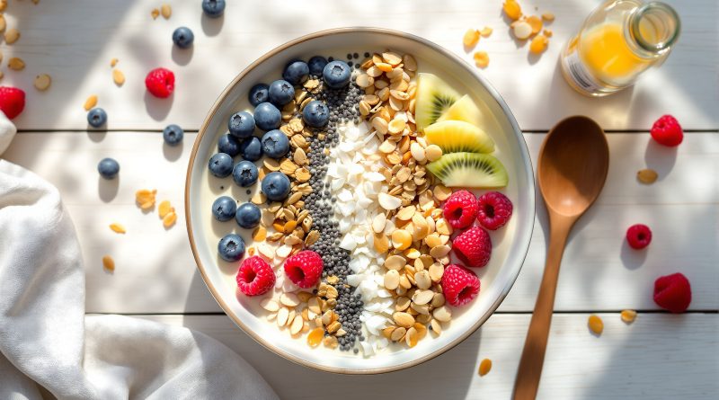 Smoothie bowl vanilje
