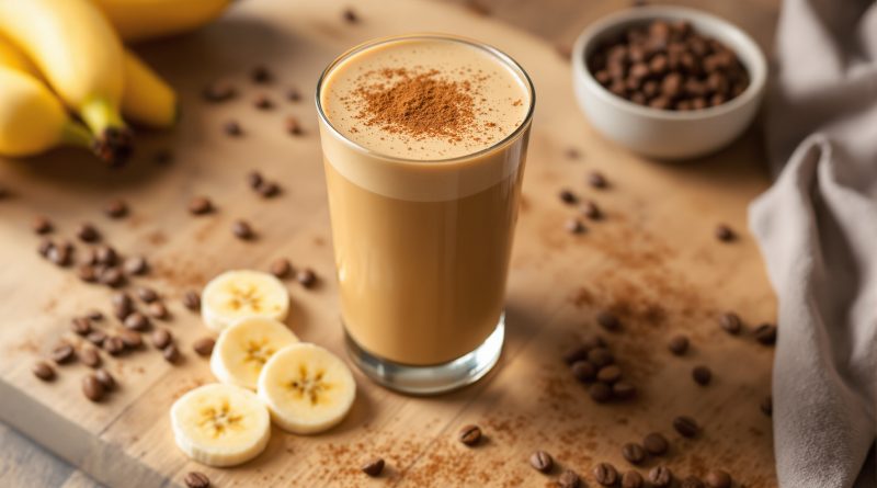 Smoothie med kaffe