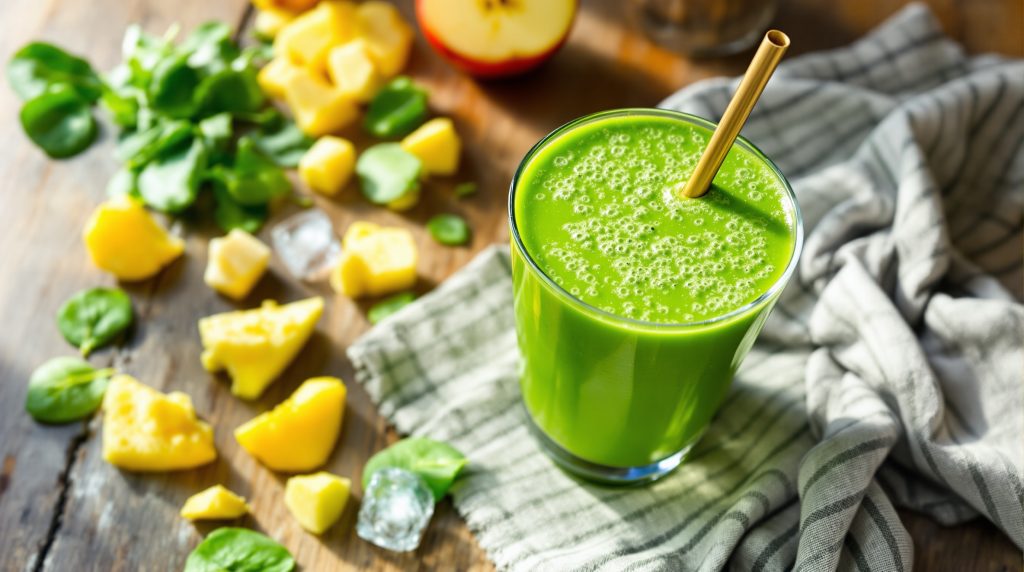 Smoothie med spinat