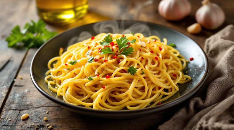 Spaghetti aglio e olio