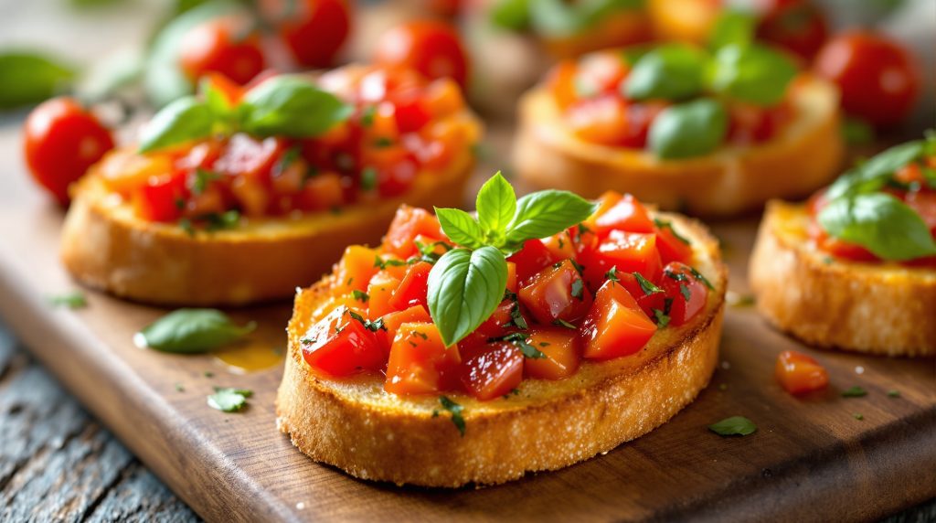 Bruschetta med tomat