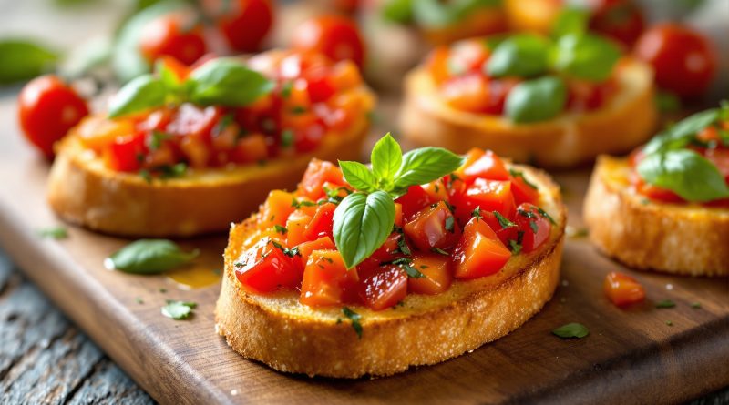 Bruschetta med tomat