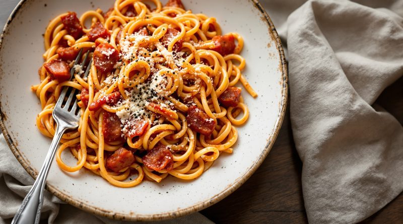 Bucatini all'amatriciana