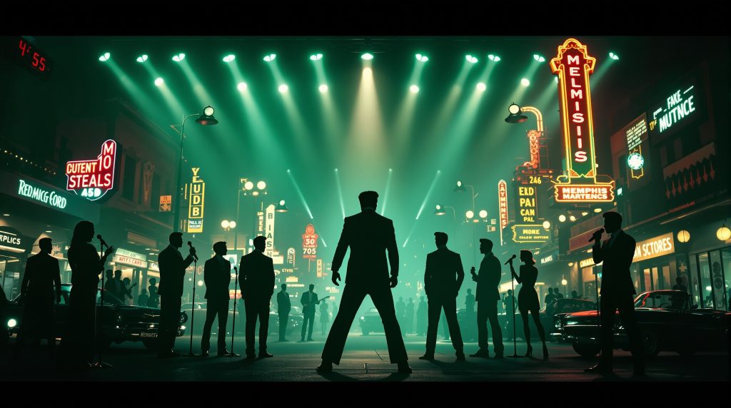 Medvirkende i Elvis Film