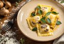 Ravioli med svampe