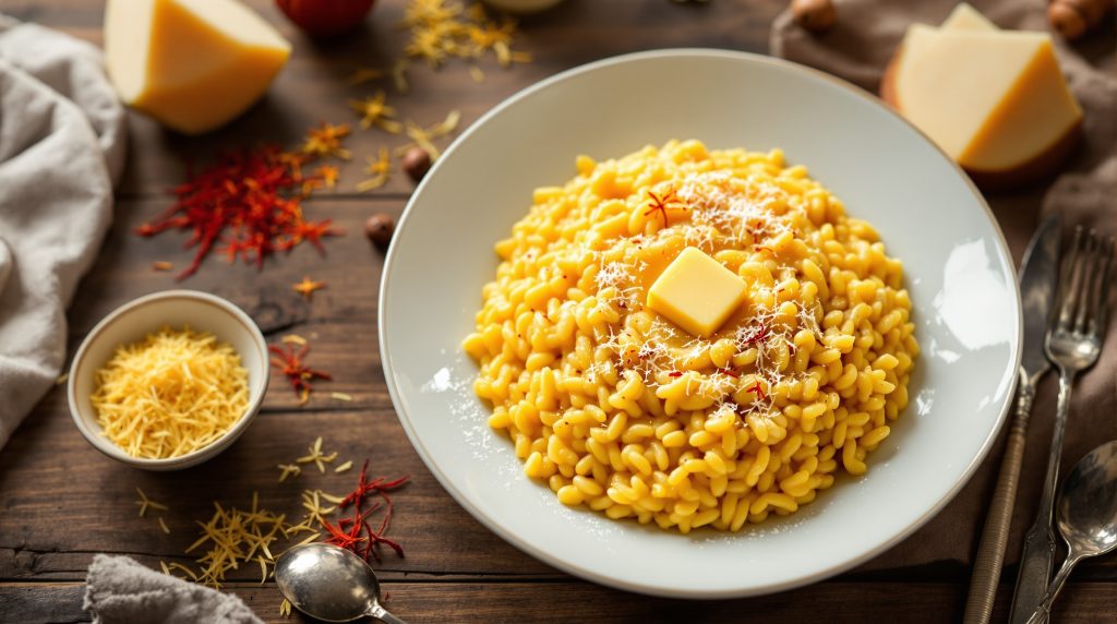 Risotto med safran