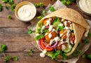 Sandwich med falafel