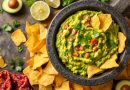 Guacamole og chips
