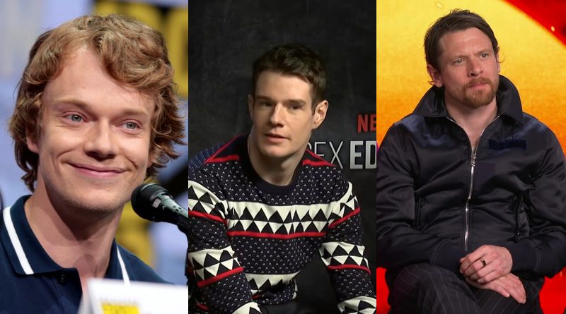 Medvirkende i De vildeste helte: Alfie Allen, Connor Swindells, Jack O'Connell