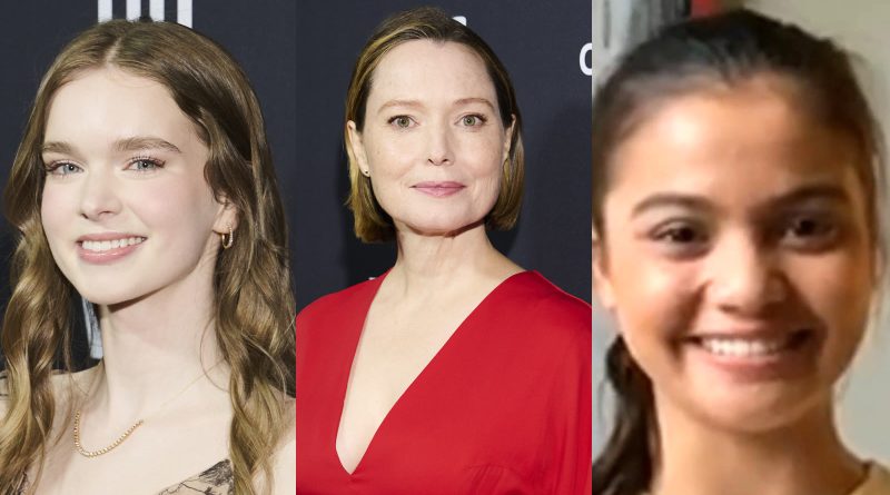 Medvirkende i Carrie: Summer H. Howell, Samantha Sloyan, Siena Agudong