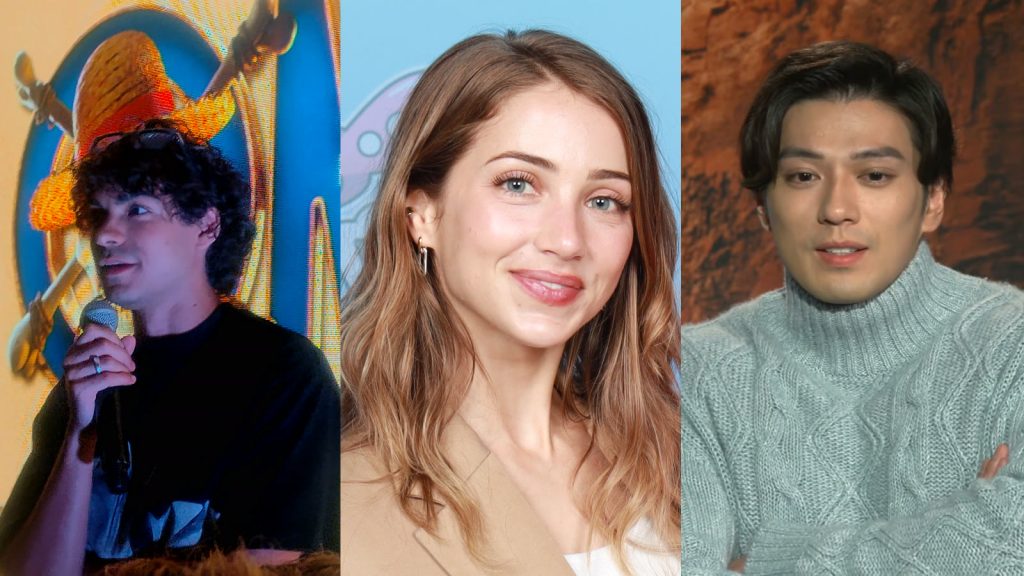 Medvirkende i LEGO ONE PIECE: Iñaki Godoy, Emily Rudd, Mackenyu