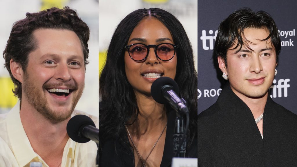 Medvirkende i YAGA: Noah Reid, Clark Backo, Hudson Williams